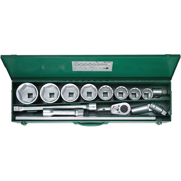 25 mm (1") Socket set 14-pcs.